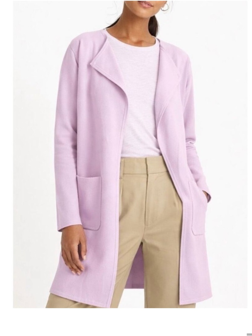 J.Crew Coat XL Juliette Collarless Blazer